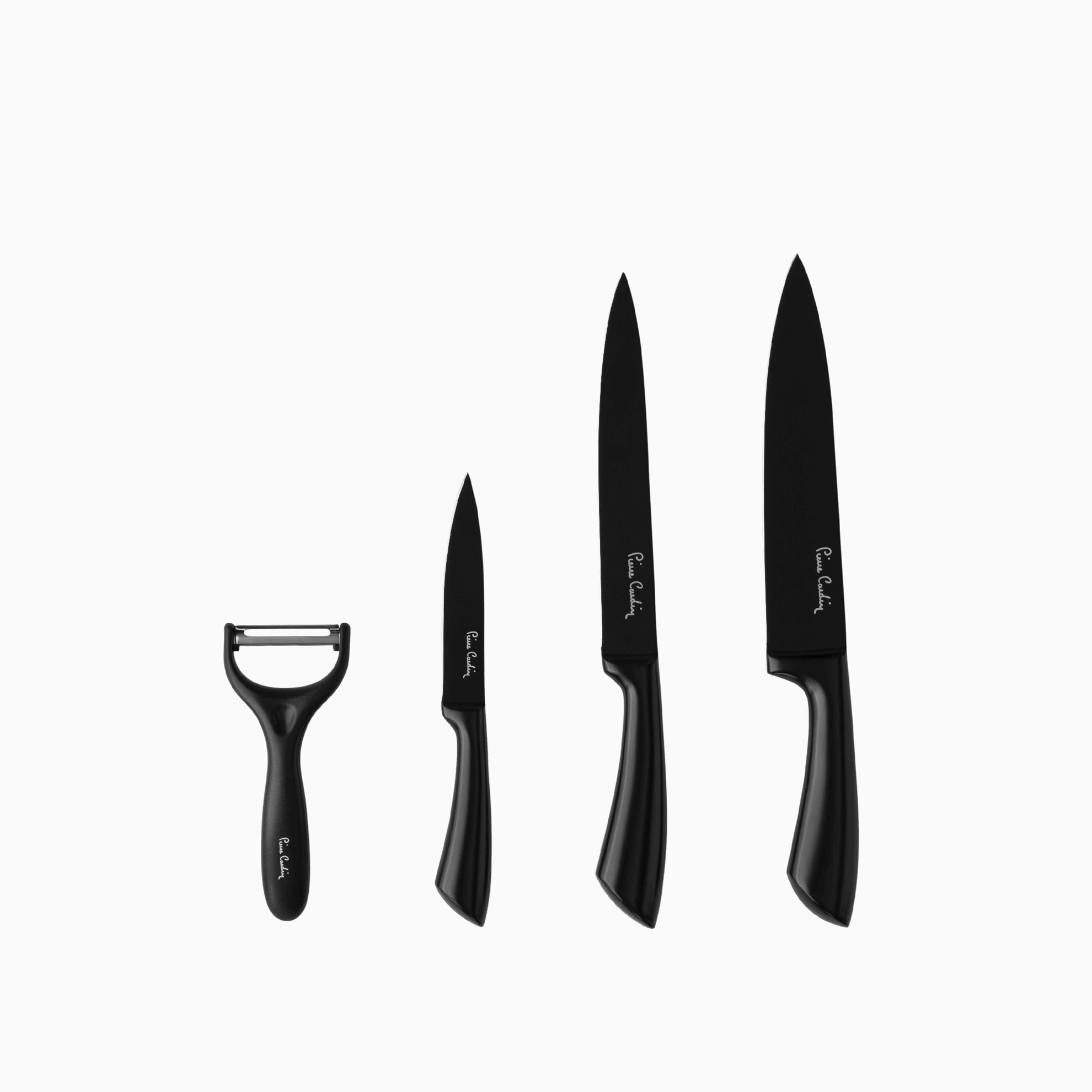 resm Pierre Cardin Alexa Black 4 Parça Bıçak Seti