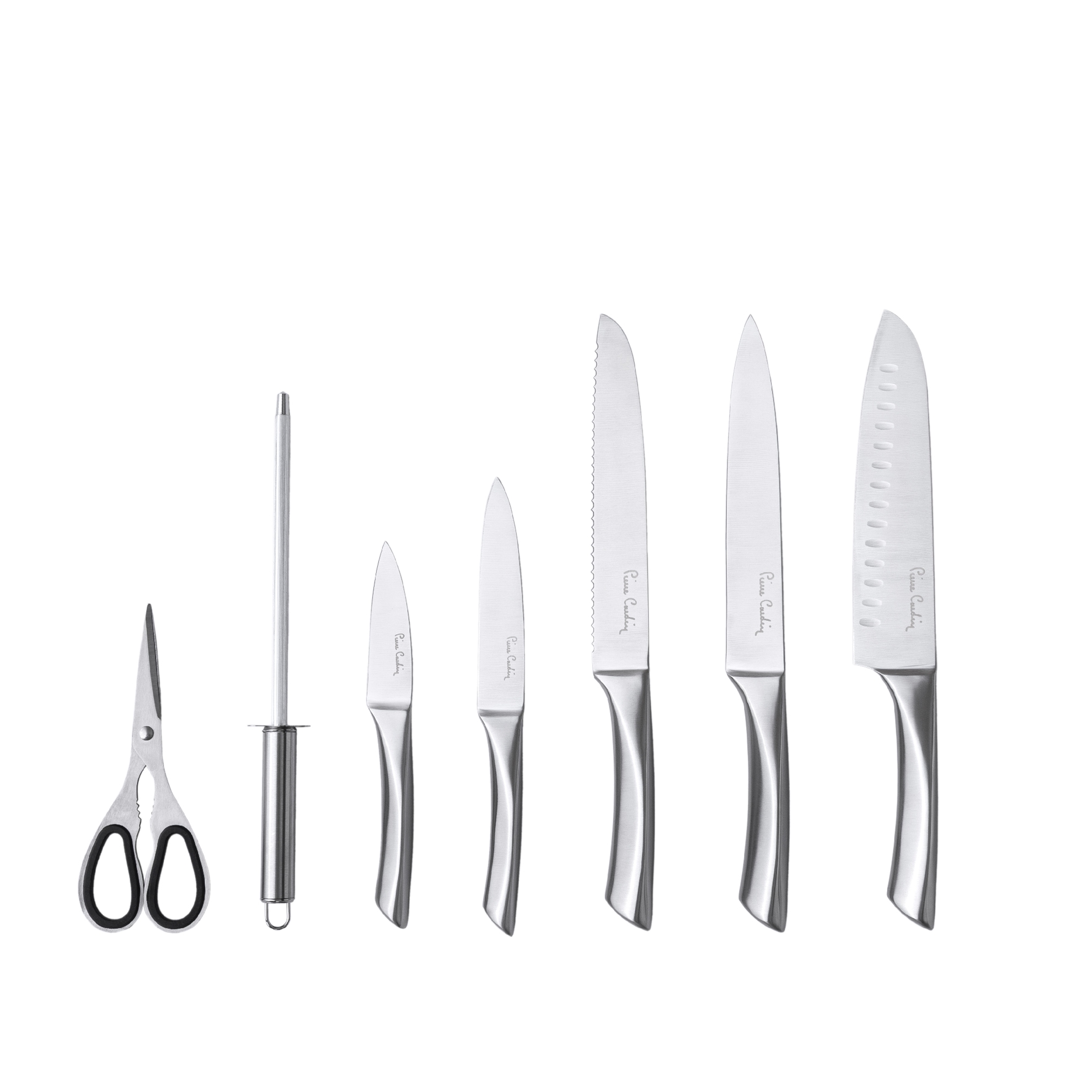 resm Pierre Cardin Alexa Silver 8 Parça standlı Bıçak Seti