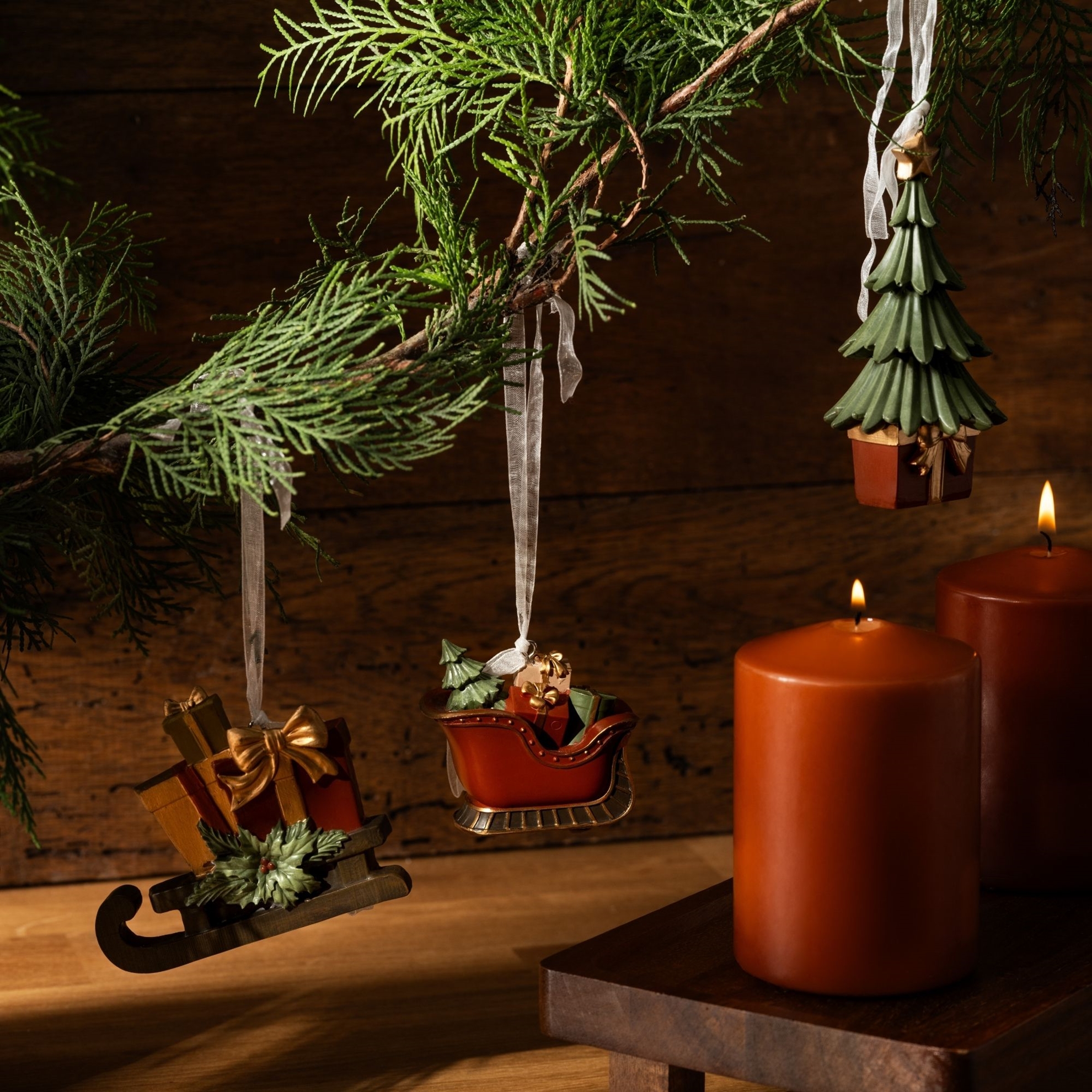 resm Linens Tree Ağaç Süsü