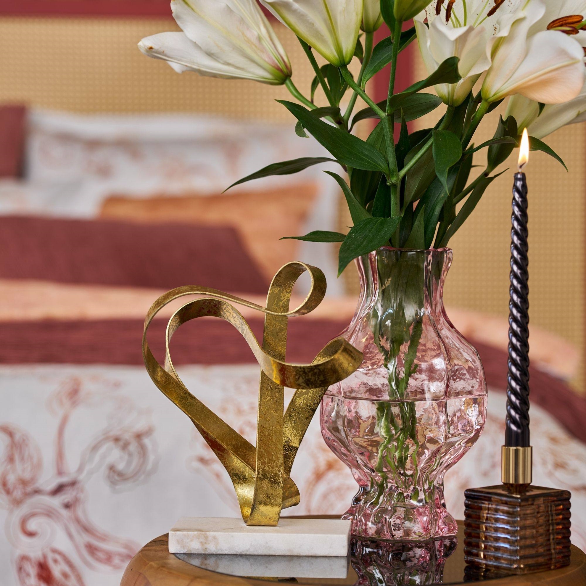 resm Linens Joie 16x16x26 cm Vazo Pudra