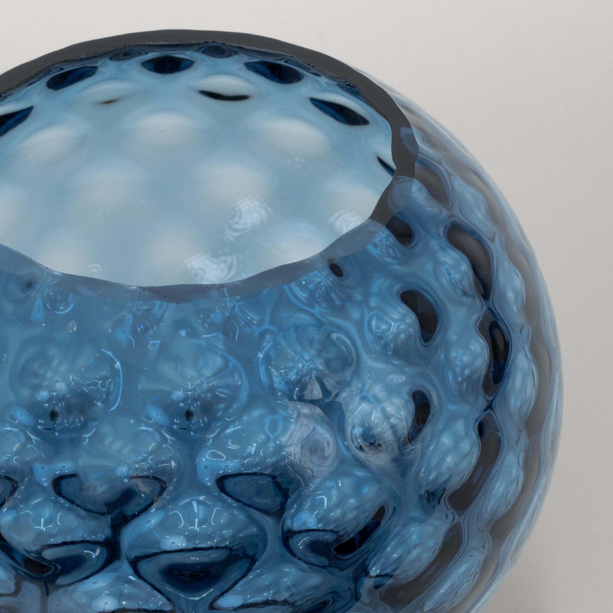 resm Linens Eviel 18x18x19 cm Vazo Mavi