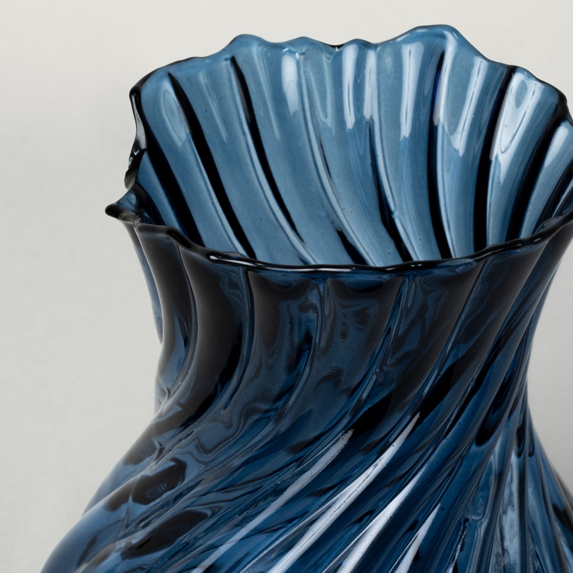 resm Linens Omella 15x15x20 cm Vazo Mavi