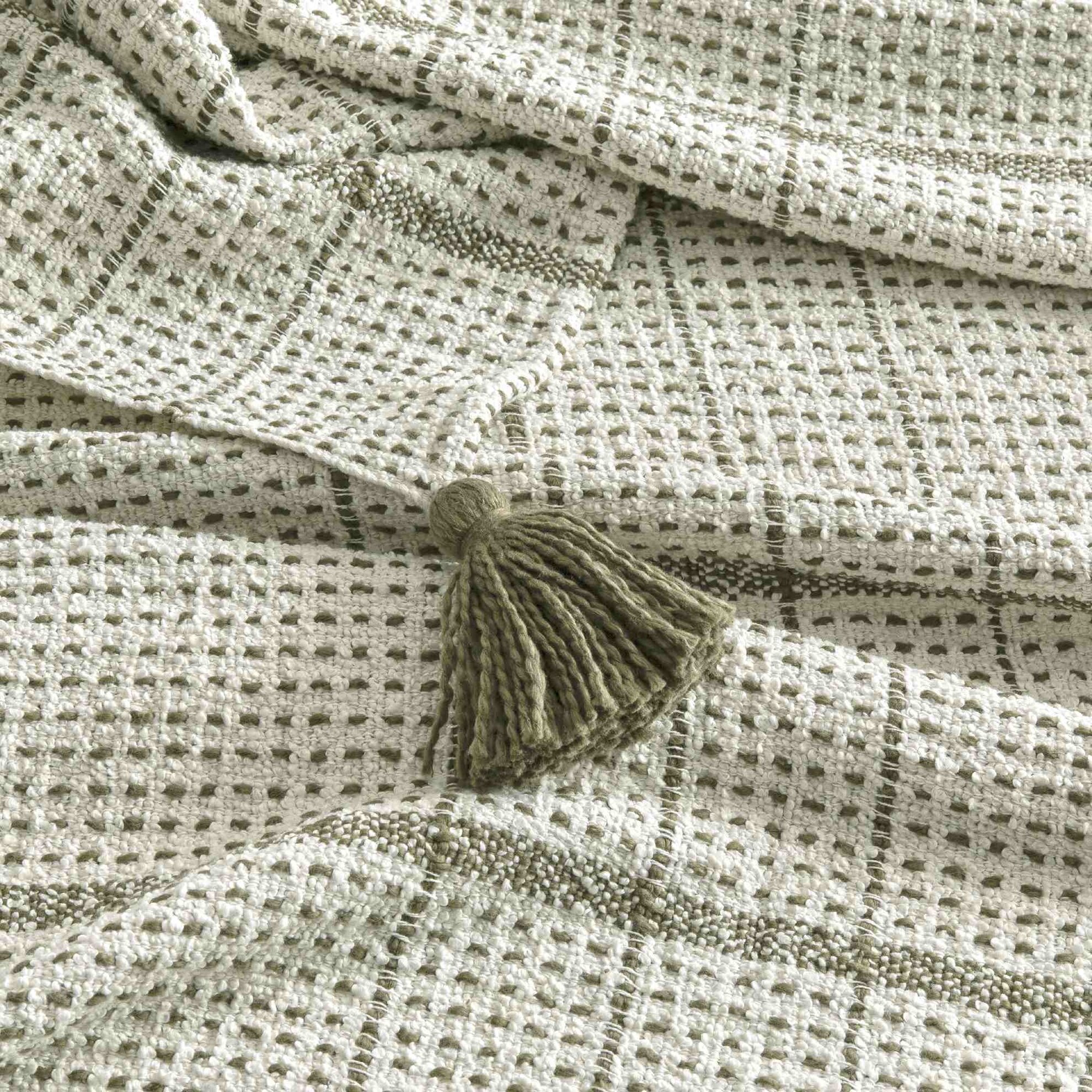 resm Linens Coze Throw / Tv Battaniyesi Yeşil Tek Kişilik