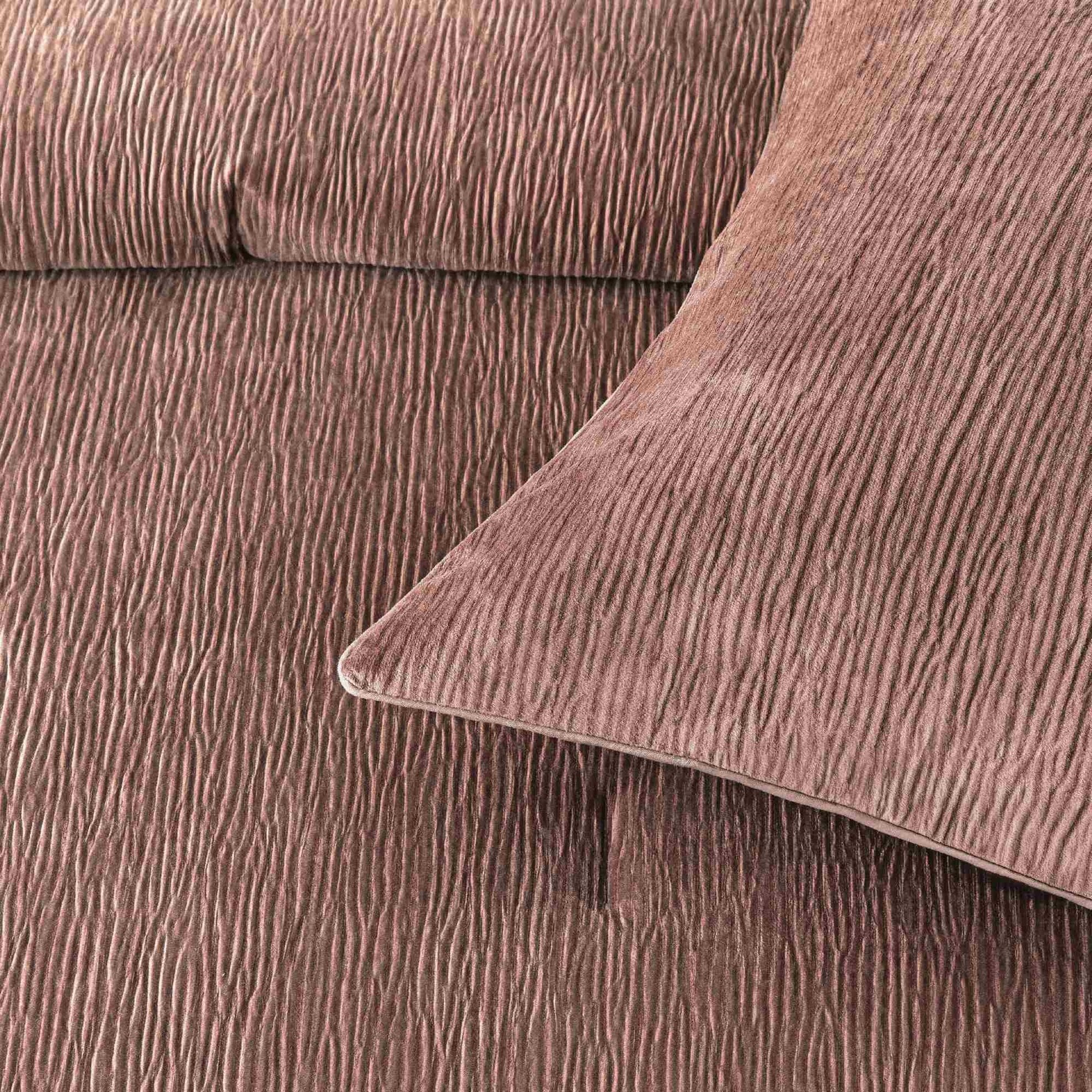 resm Linens Solven Çift Kişilik Yatak Örtüsü Seti Gül Kurusu