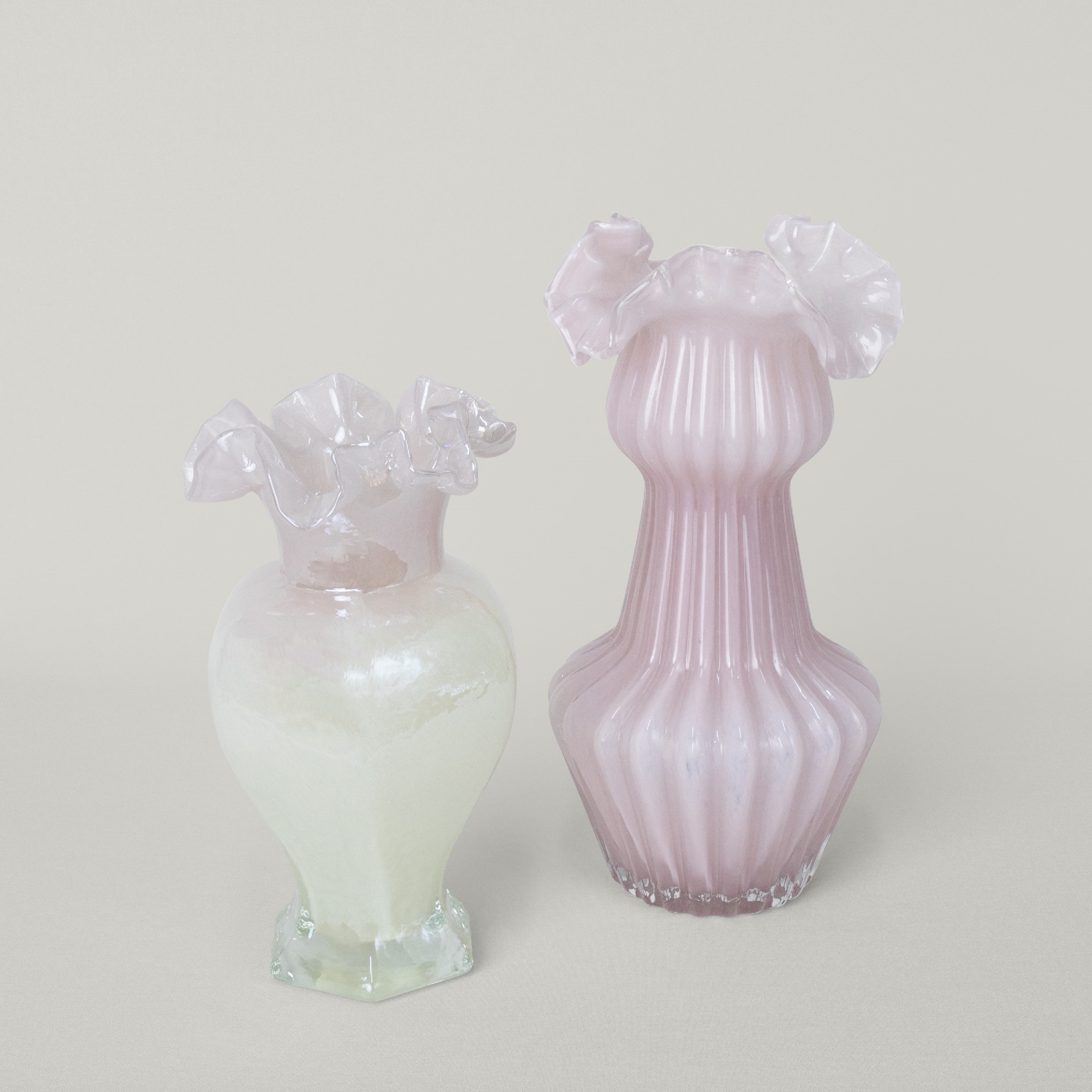 resm Linens Bonte 15x15x29 cm Vazo Pudra