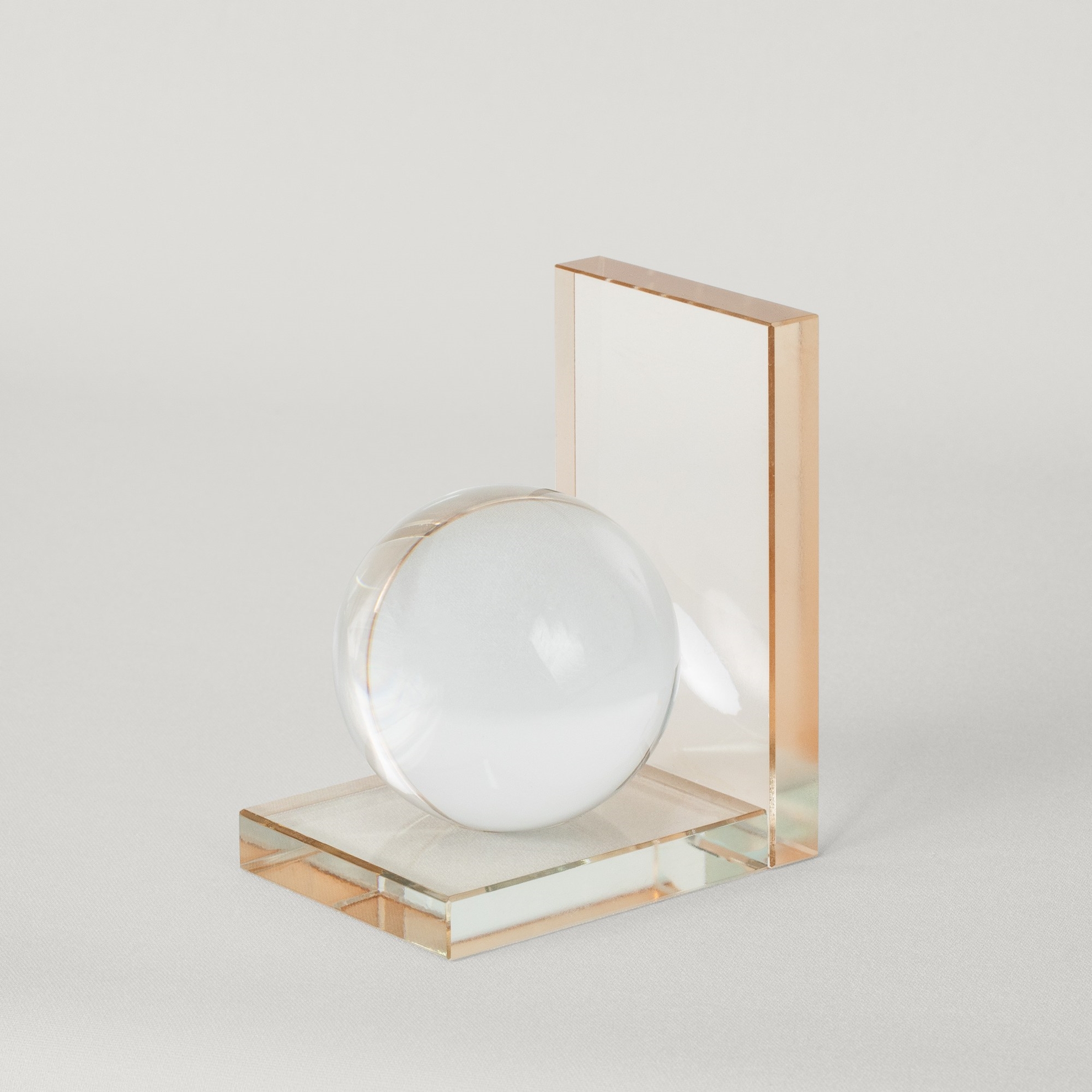 resm Linens Globe 11x8x13 cm Kitap Tutucu Amber