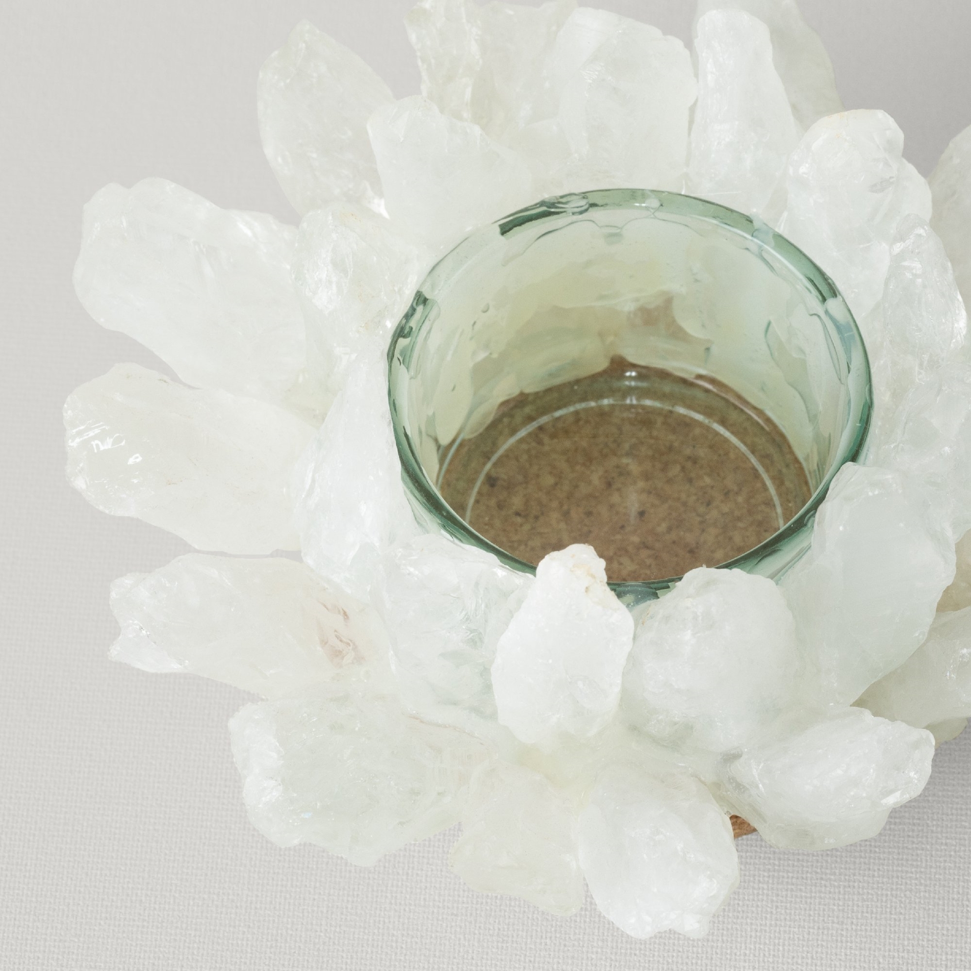 resm Linens Saut 10x10x5 cm Mumluk Beyaz