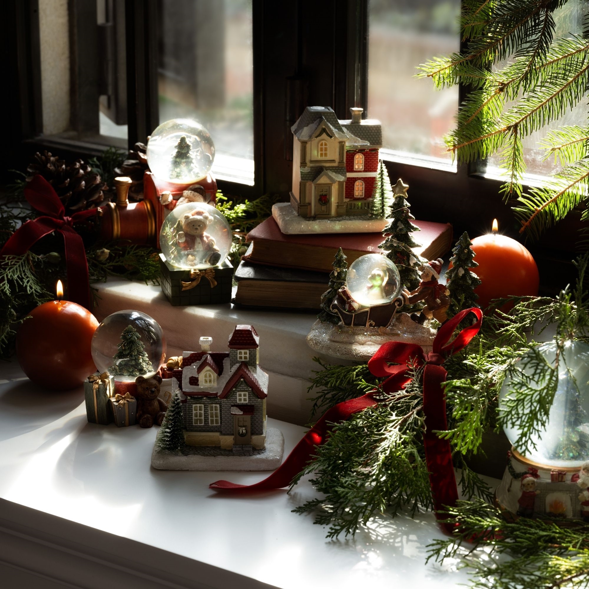 resm Linens Teddy Kar Küresi