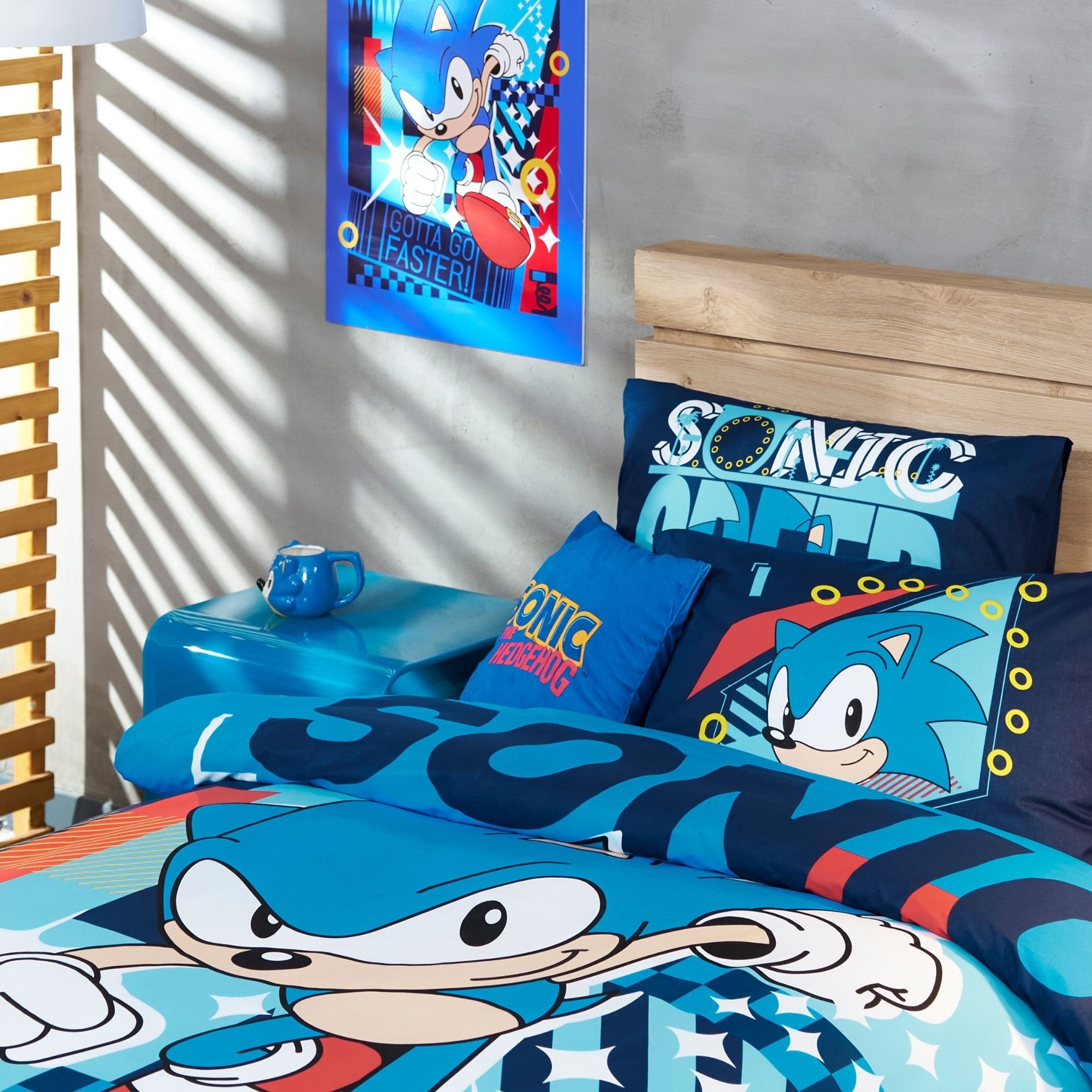 resm Lisanslı Sonic Classic 40x40 cm Kırlent