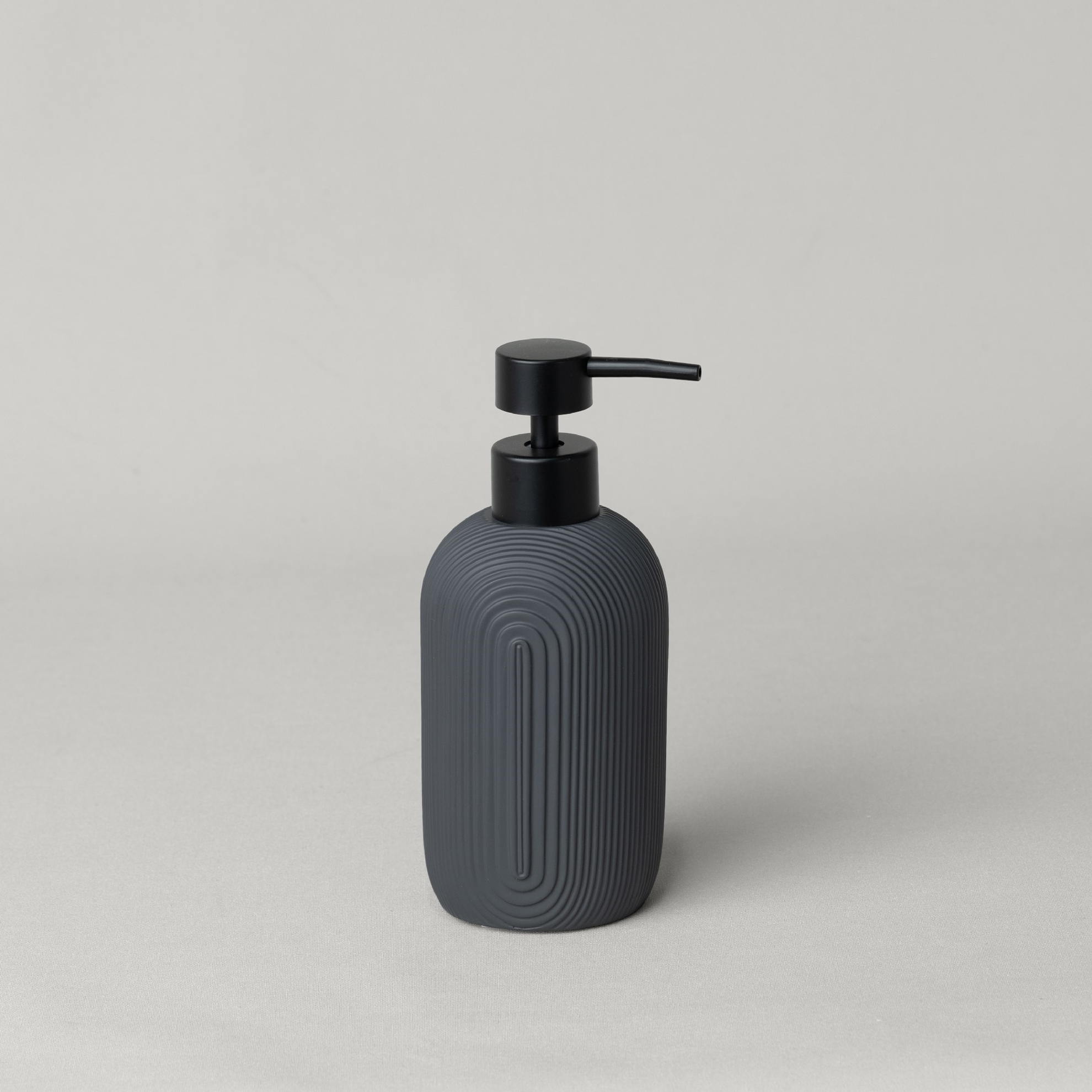 resm Linens Lızzy 7,6X17,5 cm Sıvı Sabunluk Antrasit