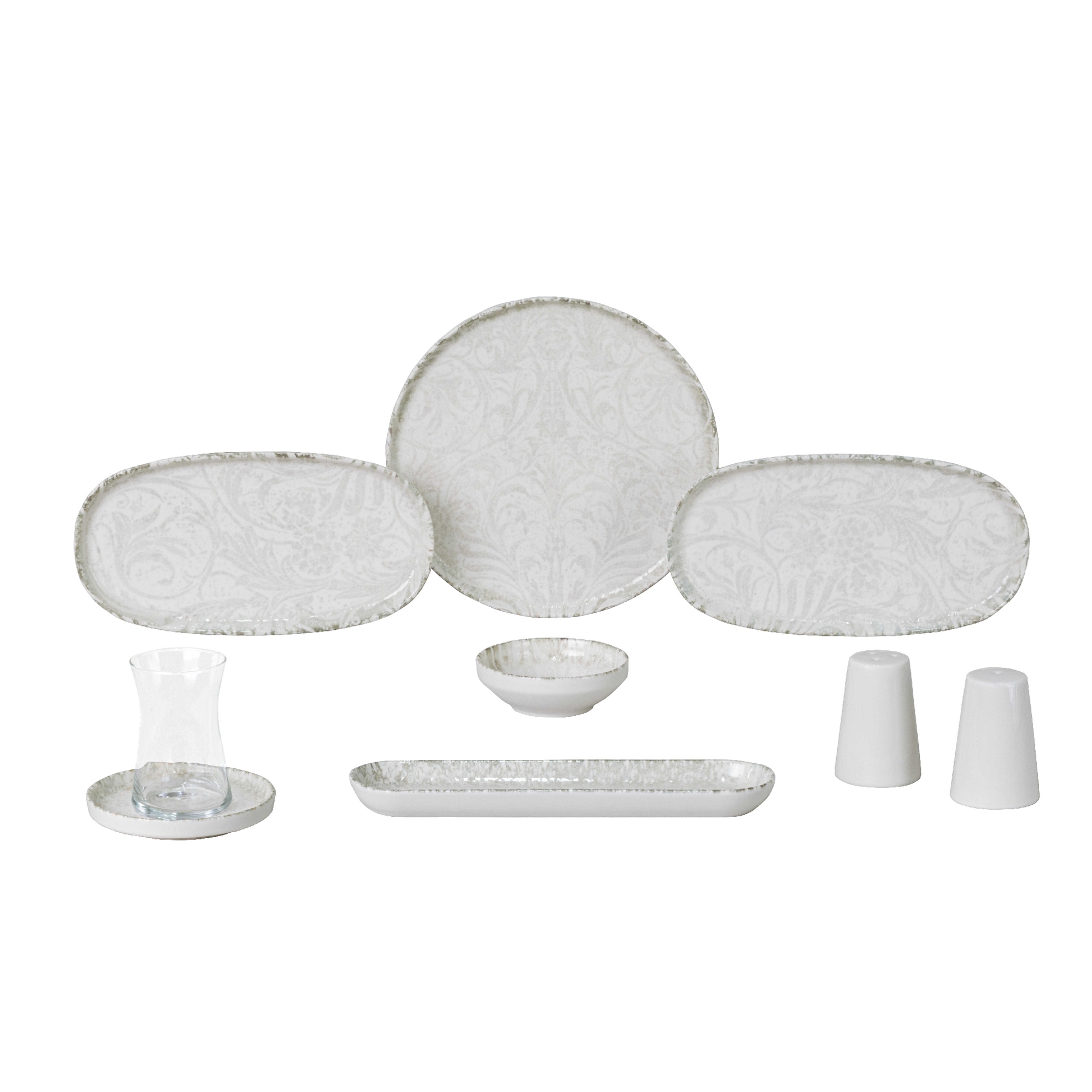 resm Pierre Cardin Ethnic Light 28 Parça Kahvaltı Takımı