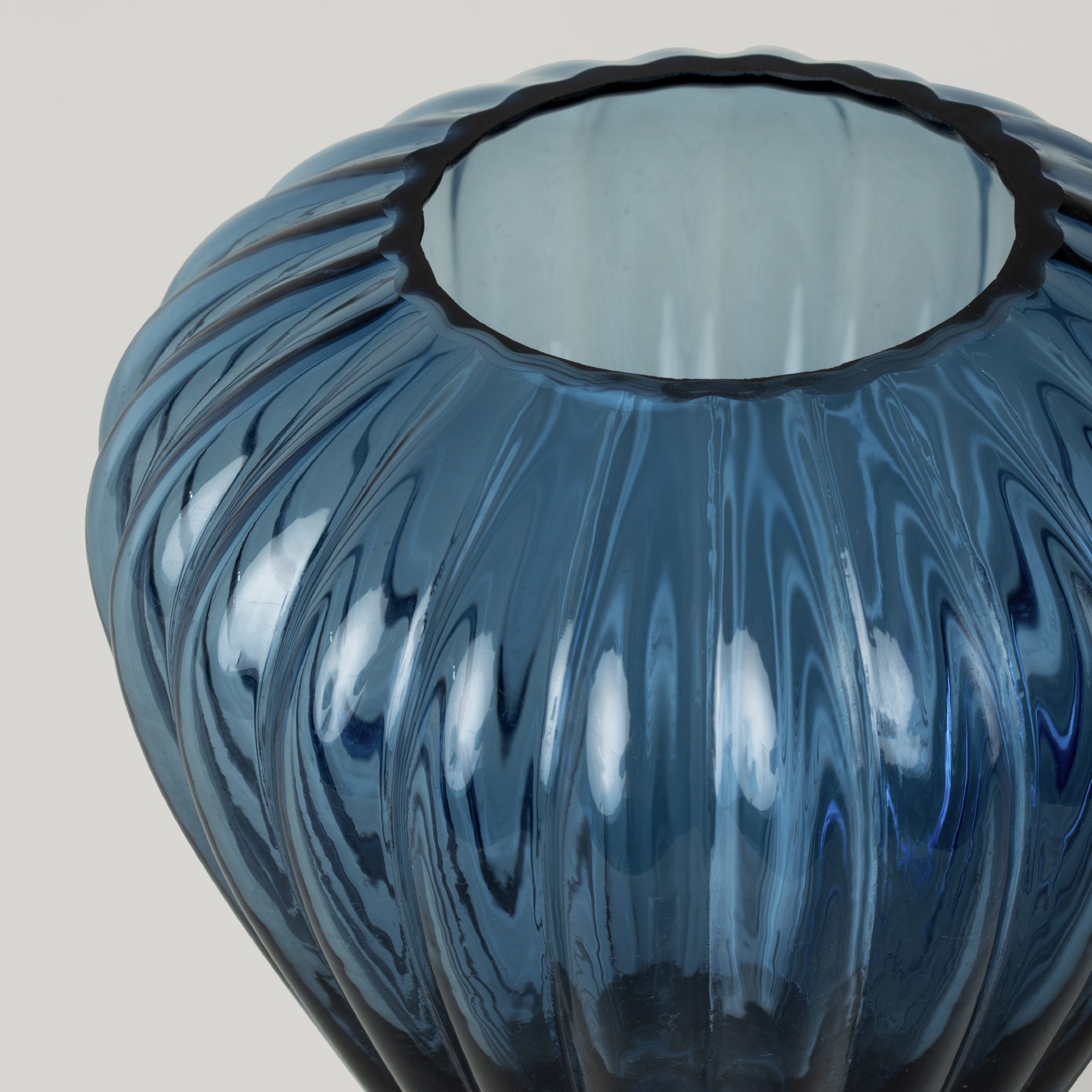 resm Linens Cielo 17x17x18 cm Vazo Mavi