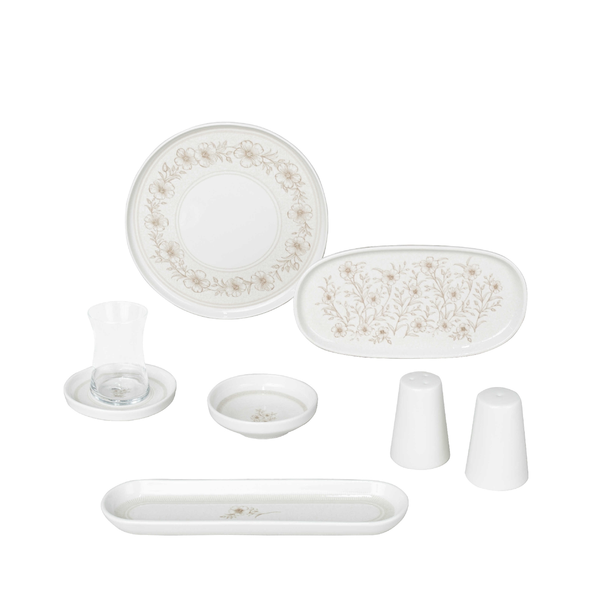 resm Pierre Cardin Avelia Porselen 28 Parça Kahvaltı Takımı