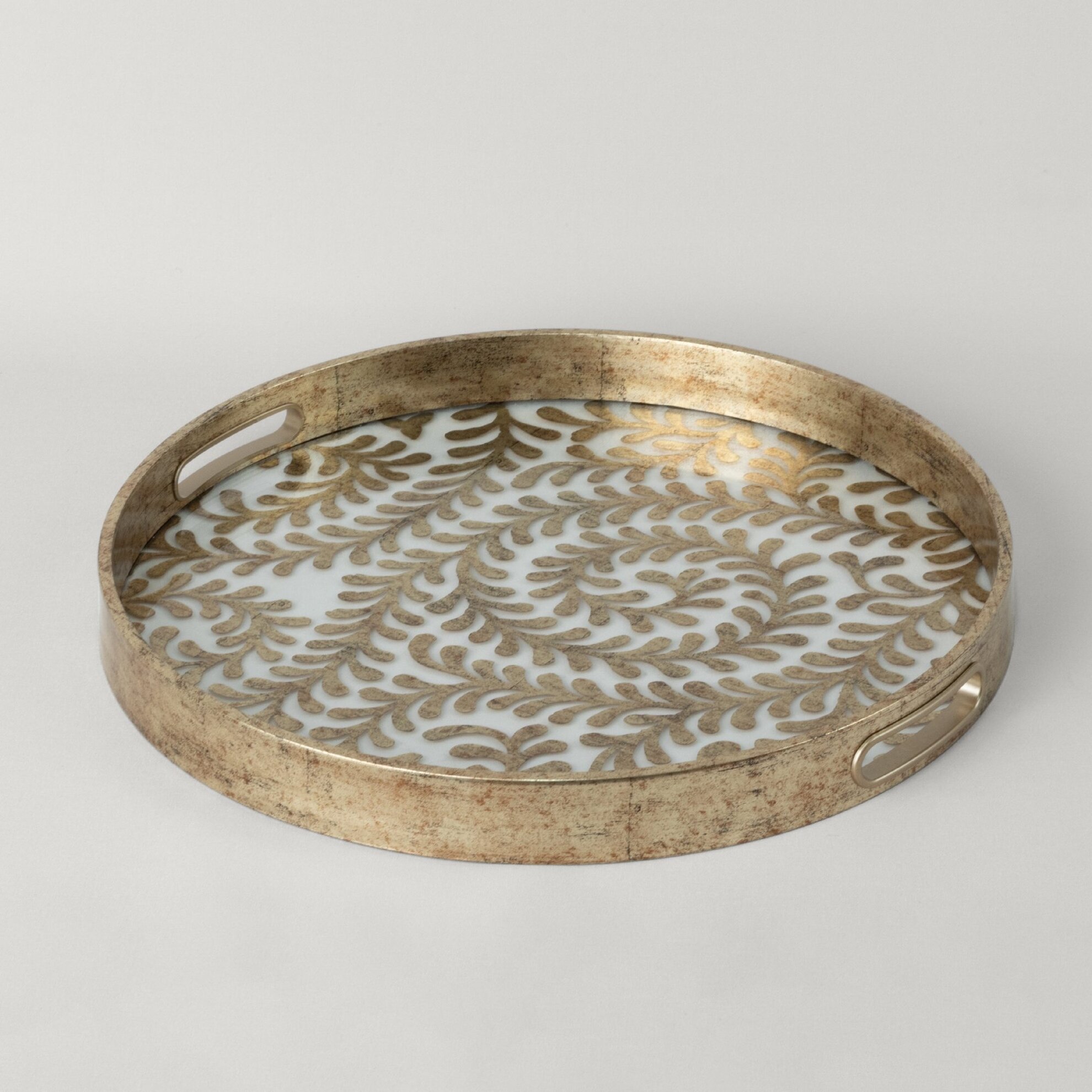 resm Linens Joanna 39,5 cm Tepsi Gold