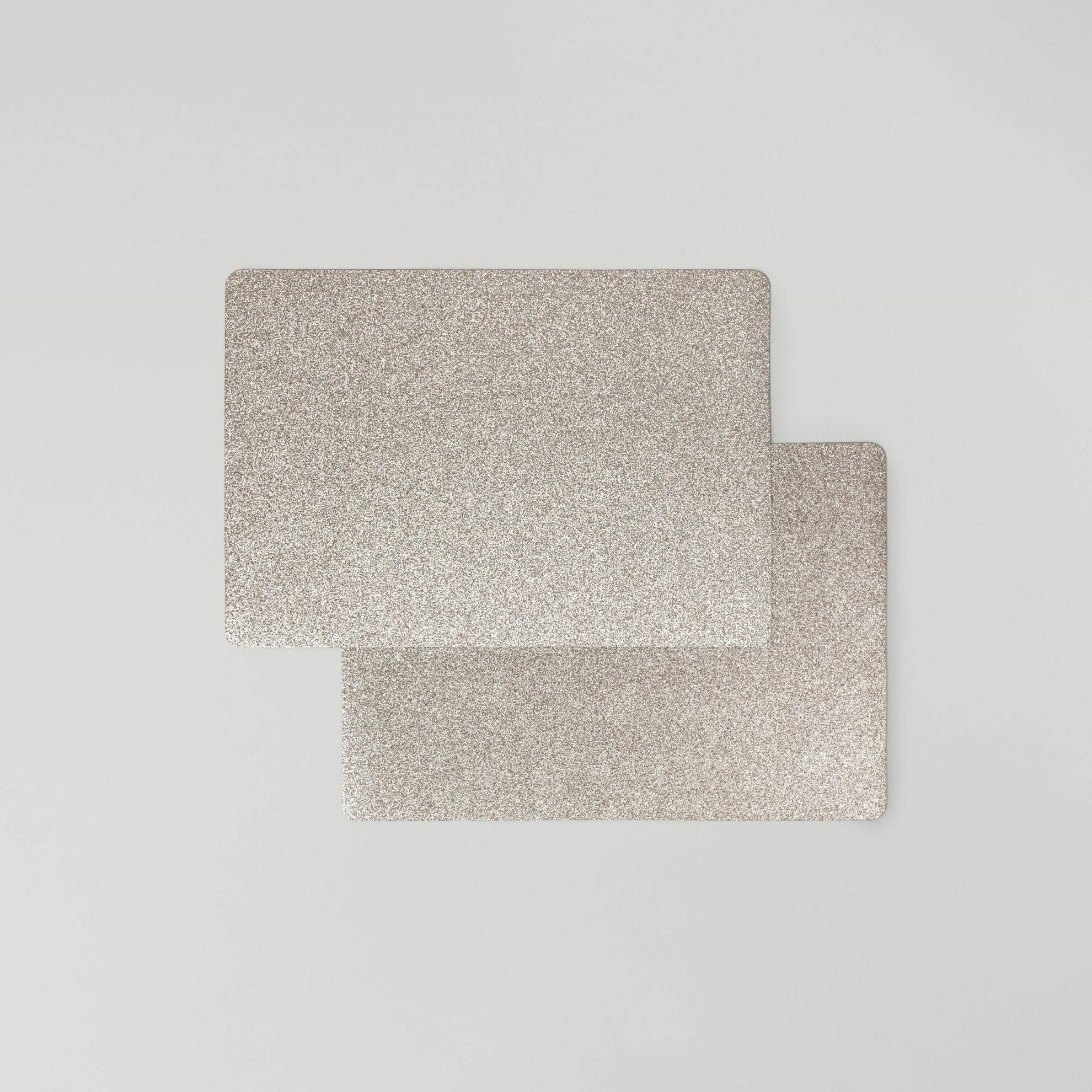 resm Linens Minzi 2'li 45x30 cm Amerikan Servisi Ekru-Simli