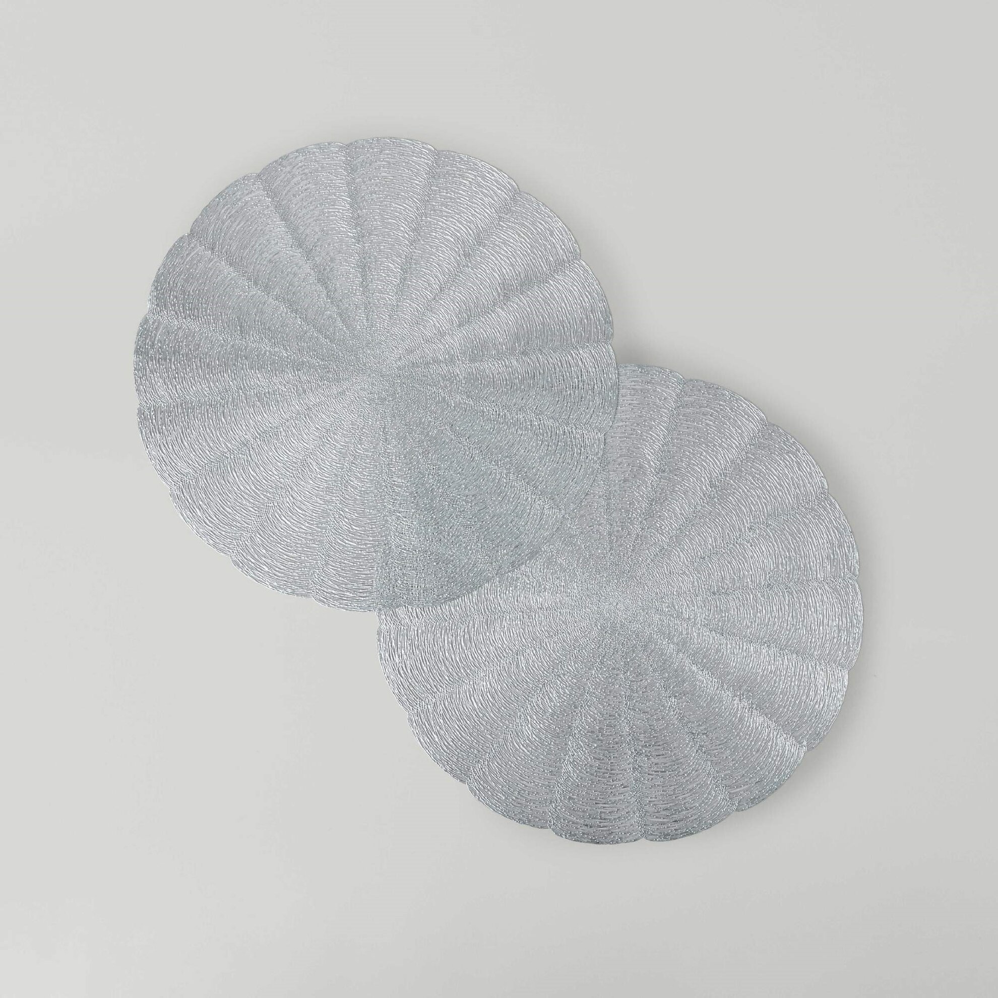 resm Linens Calla 2'li 38 cm Amerikan Servisi Gümüş