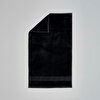 resm Linens Premium Pamuk 50x85 cm Yüz Havlusu Siyah