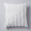 resm Linens Lunna Dekoratif Yastık Kılıfı 45x45 Cm, Beyaz