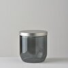 resm Linens Smoky Cam-Metal Kapak 8,5x8,5x9 cm Saklama Kabı Füme