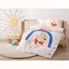 resm Taç Disney Winnie The Pooh Balloon Pamuk Bebek Nevresim Takımı