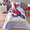 resm Taç Spiderman Justice Pamuk Tek Kişilik Pike Takımı