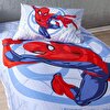 resm Taç Spiderman Justice Pamuk Tek Kişilik Pike Takımı