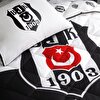 resm Taç Lisanslı Beşiktaş Logo Tek Kişilik Yorgan Seti