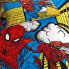 resm Lisanslı Spiderman Pamuk Tek Kişilik Çift Taraflı Nevresim Seti