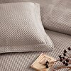 resm Linens Glace Tek Kişilik Yatak Örtüsü Seti Bej