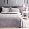 resm Linens Glace Çift Kişilik Yatak Örtüsü Seti Gri