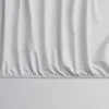 resm Linens Mix&Match Pamuk Saten Çift Kişilik Lastikli Çarşaf Gri