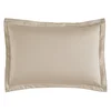 resm Linens Mix&Match Pamuk Saten 2'li Volanlı Yastık Kılıfı Seti Camel