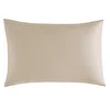 resm Linens Mix&Match Pamuk Saten 2'li Standart Yastık Kılıfı Seti Camel