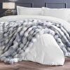 resm Linens Cozynest Throw / TV Battaniyesi Gri