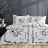resm Linens Sc Allday Nelson Nevresim Takımı Çift Kişilik Gri