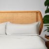 resm Linens Mix&Match Pamuk Saten Tek Kişilik Lastikli Çarşaf Gri