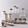 resm Linens Orla Cam 12x12x17 cm Kavanoz