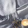 resm Linens Jovial Throw / TV Battaniyesi Gri