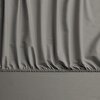 resm Linens Mix&Match Pamuk Saten Süperking Size Lastikli Çarşaf Vizon