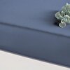 resm Linens Mix&Match Pamuk Saten Süperking Size Lastikli Çarşaf İndigo