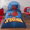 resm Taç Lisanslı Spiderman Classical Tek Kişilik Pamuk Nevresim Takımı