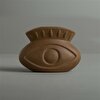 resm Linens Eye 22x10x16 cm Vazo Kahve