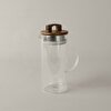 resm Linens Handle Cam-Akasya Kapaklı 1300 ml Sürahi