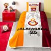 resm Taç Lisanslı Galatasaray Soccer Tek Kişilik Pamuk Pike Takımı