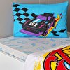 resm Taç Lisanslı Hot Wheels Fast Tek Kişilik Pamuk Pike Takımı