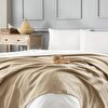 resm Linens Remedy Akrilik Throw / TV Battaniyesi Bej