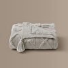 resm Taç Butik Kapadokya Akrilik Triko Throw Kum