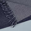 resm Taç Butik Uludağ Pamuklu Tek Kişilik Battaniye Lacivert