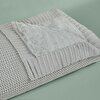 resm Taç Butik İskandinav Akrilik Triko Throw Kum