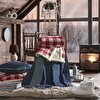 resm Taç Butik Uludağ Polyester Throw Kırmızı